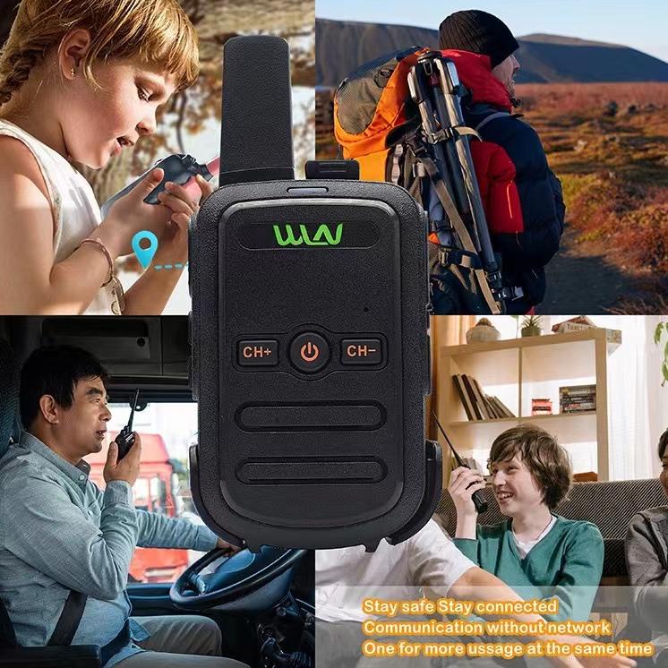 Best Product {COD}WLN C51/C50 HT Mini Wln Two-Way Radio Walkie Talkie  sipil daya tinggi walkie-talk