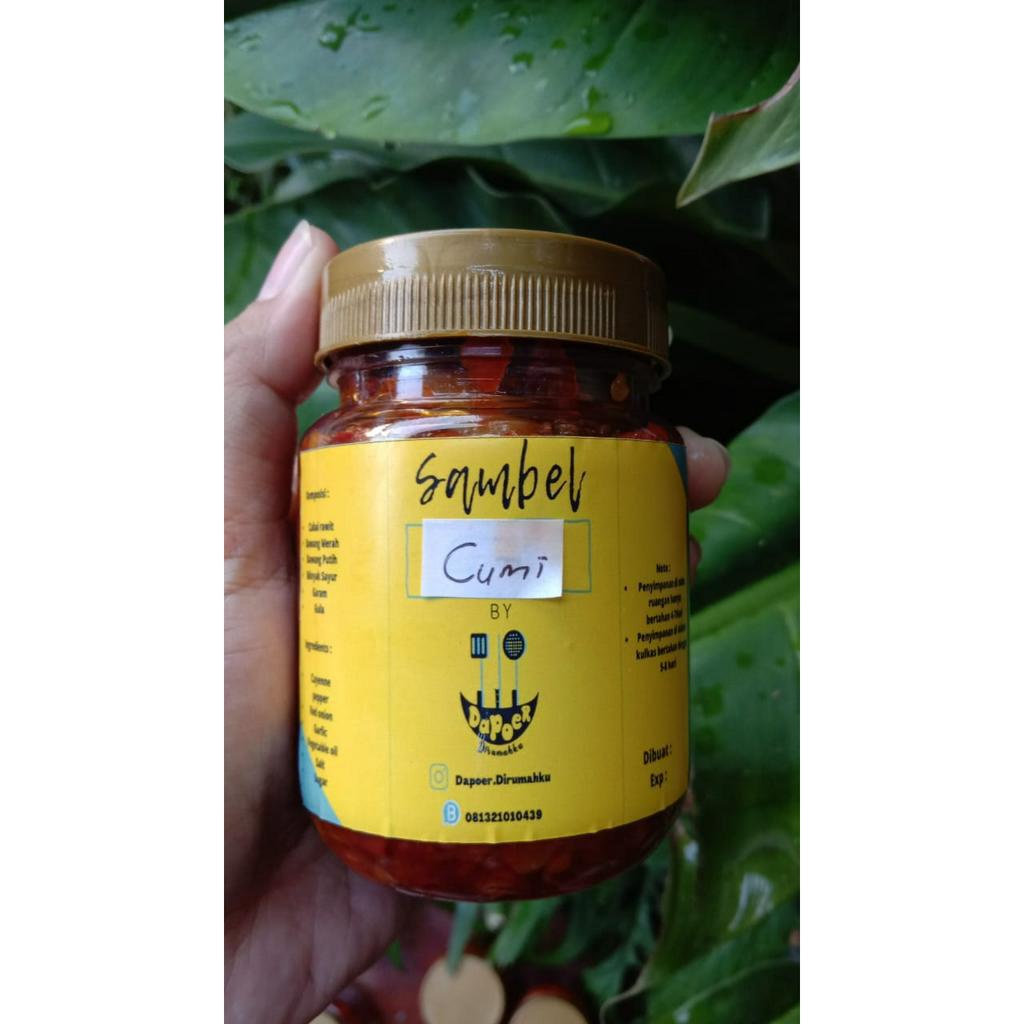 

Sambel Cumi Merah