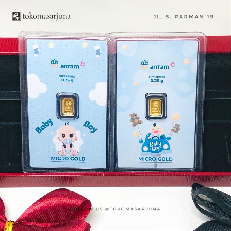 Micro Gold Baby Boy 0.1gr & 0.25gr