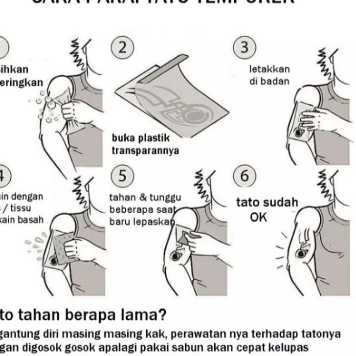 (fuhu -38) Tato Temporer Sad Girl Wanita Temporary Tattoo Tahan Air Aesthetic estetik Cewe korea Cod