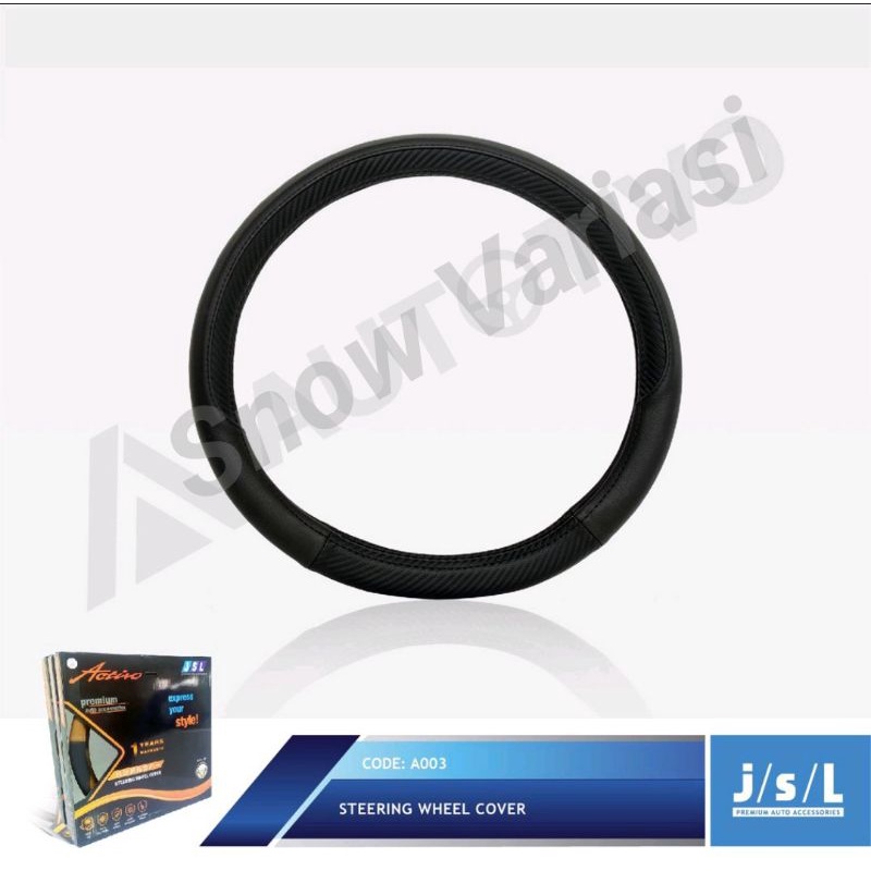 JSL Steering Wheel Cover Activo Premium Sarung Stir Mobil Type A