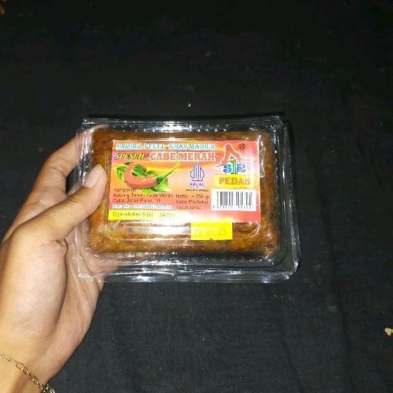 

SAMBEL PECEL INSTANT KHAS MADIUN ASLI MADIUN SPESIAL CABE MERAH 250GR GRAM PEDAS