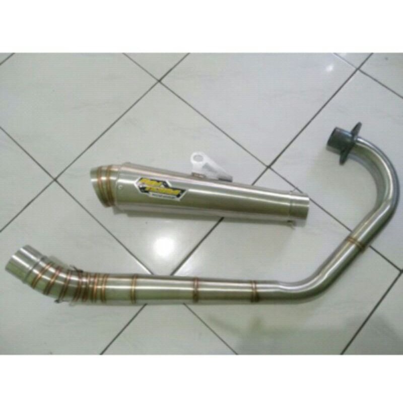 knalpot fanterra leher bukan sambungan satria Fu fi GSX Vixion R15 Scorpio Jupiter MX king CBR