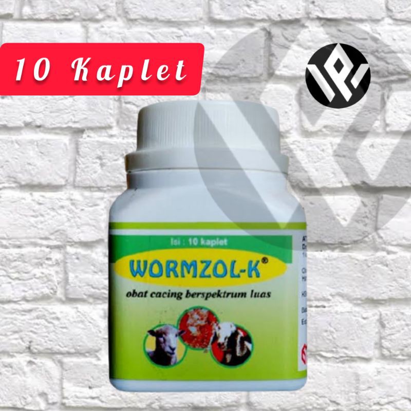 Jual Wormzol K 10 Kaplet Medion Obat Cacing Kambing | Shopee Indonesia