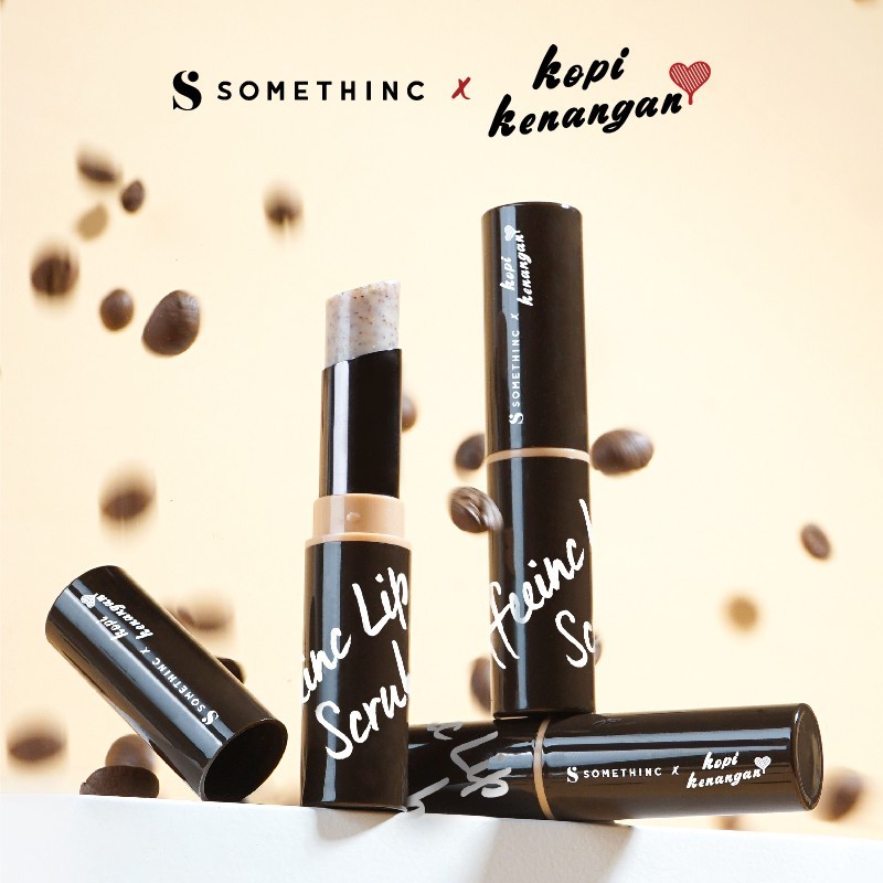 ★ BB ★  SOMETHINC Coffeeinc Lip Scrub 4,5gr | Somethinc x Kopi Kenangan Coffeinc - Lip Scrub