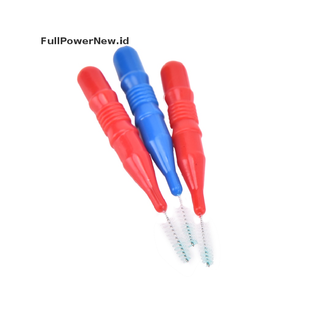 [Full] 50X Clean Tooth Floss Head Hygiene Dental Plastic Interdental Brush Toothpick .