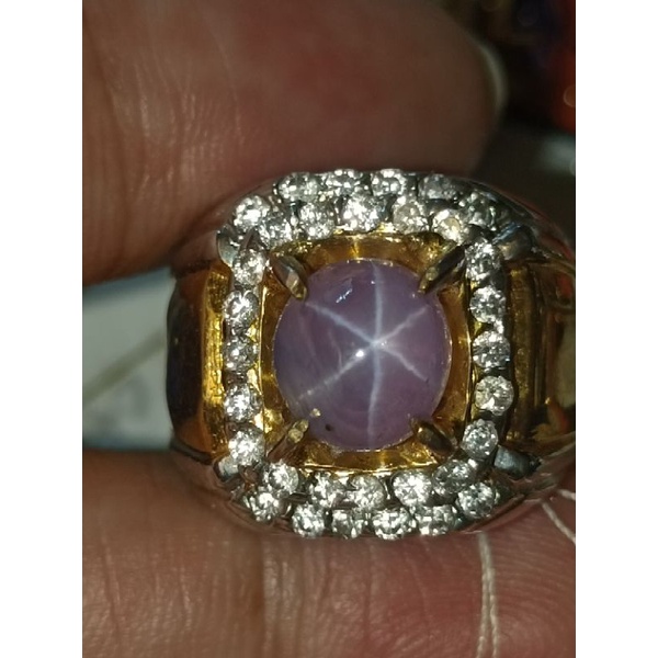 natural purple sapphire Ceylon Srilanka no heat