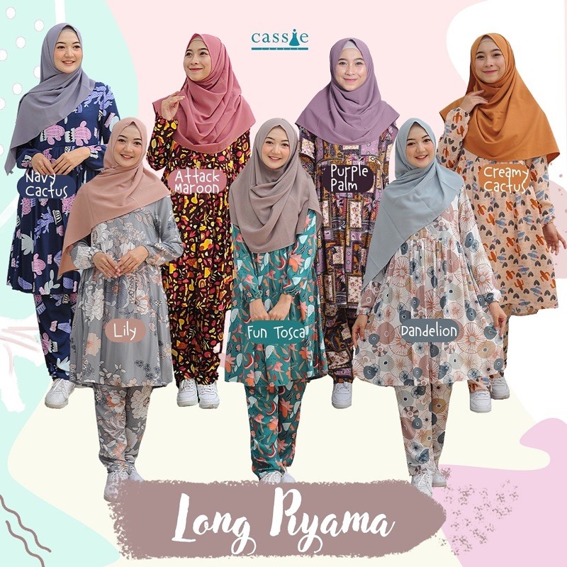 Long Piyama By Cassie Labels