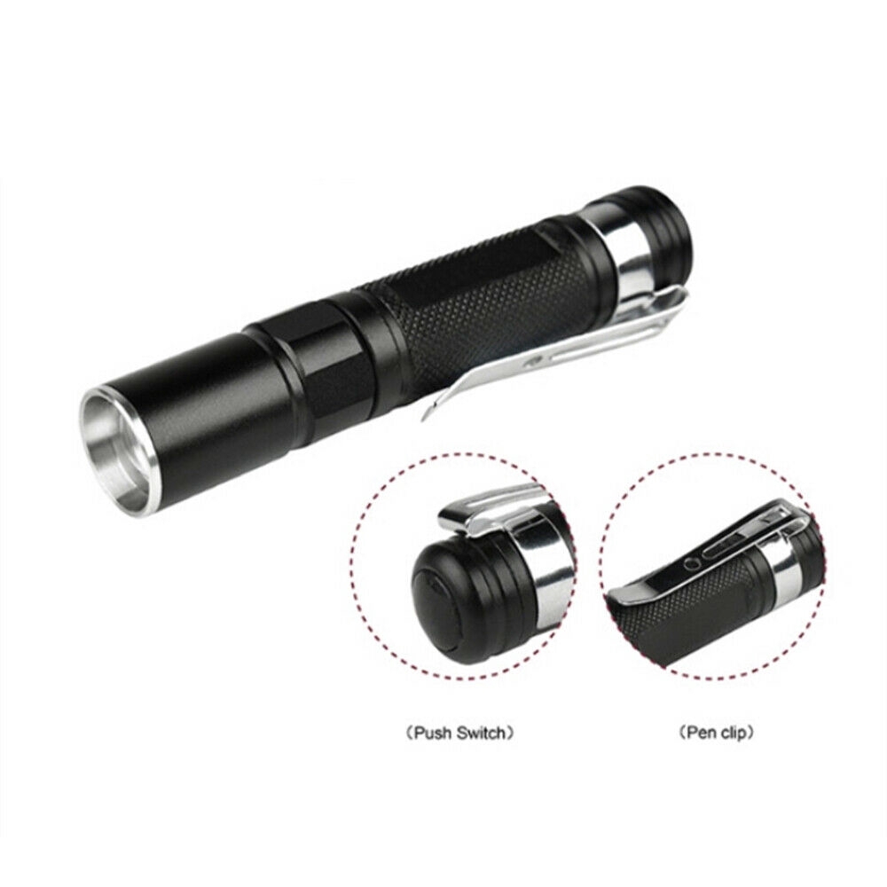✫〖ready to ship/COD〗✫  2000LM LED Portable Mini Penlight Flashlight Torch Zoom Light Lantern Camping