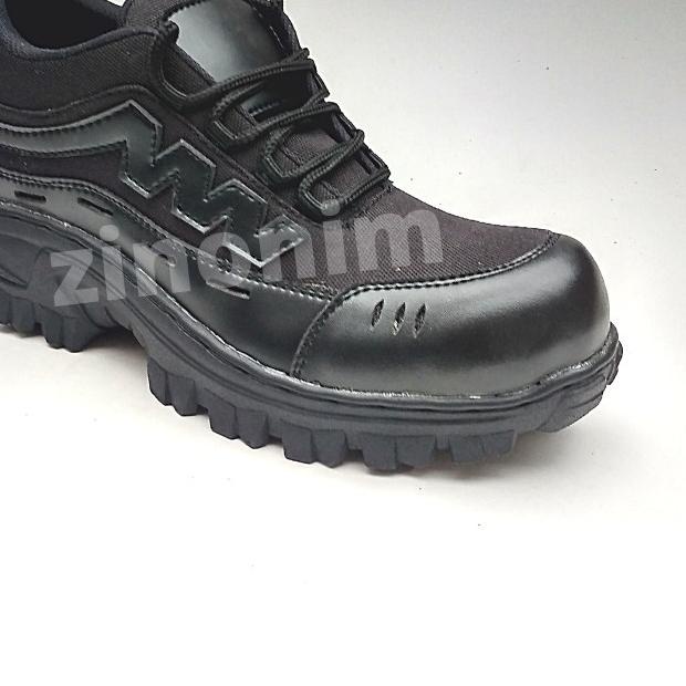 ☟ Sepatu Septy Kerja Tactical Pendek Pria Size 39 sd 44 Caat Pakai Tali Hitam ➻
