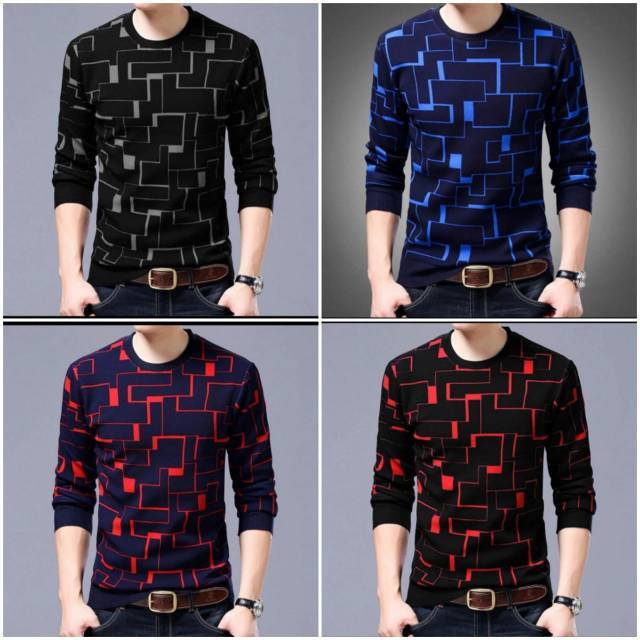 Kaos Virenza Pria Keren slimfit - SFShop