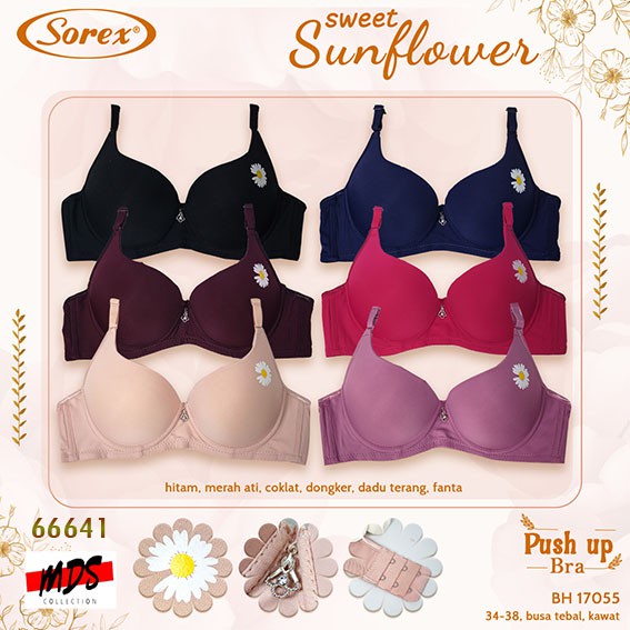 Bra BH Sorex 17055 Pakai Kawat Busa Tebal Murah Original