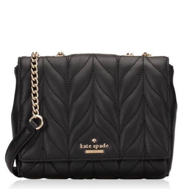 kate spade KS briar lane quilted mini emelyn black