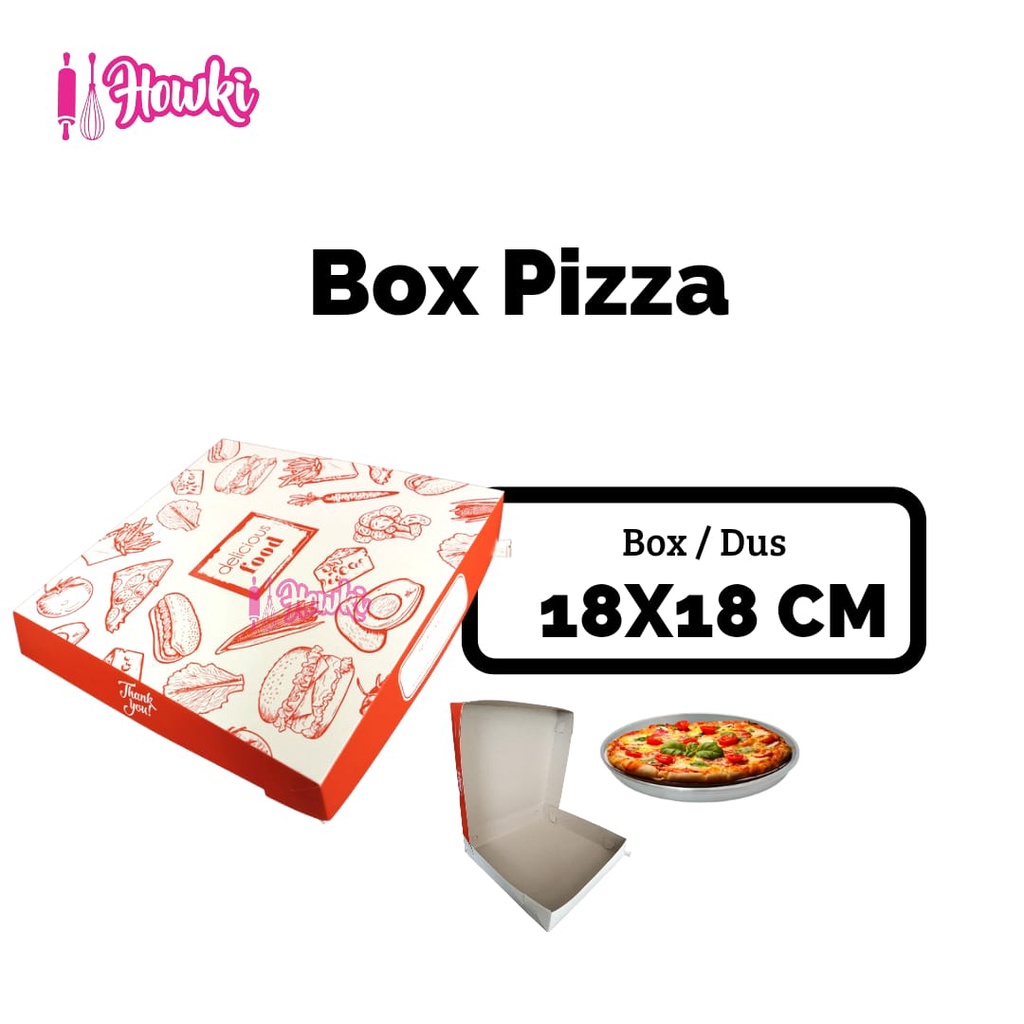 

Dus PIZZA uk 18x18x3.5cm ( 5pcs )