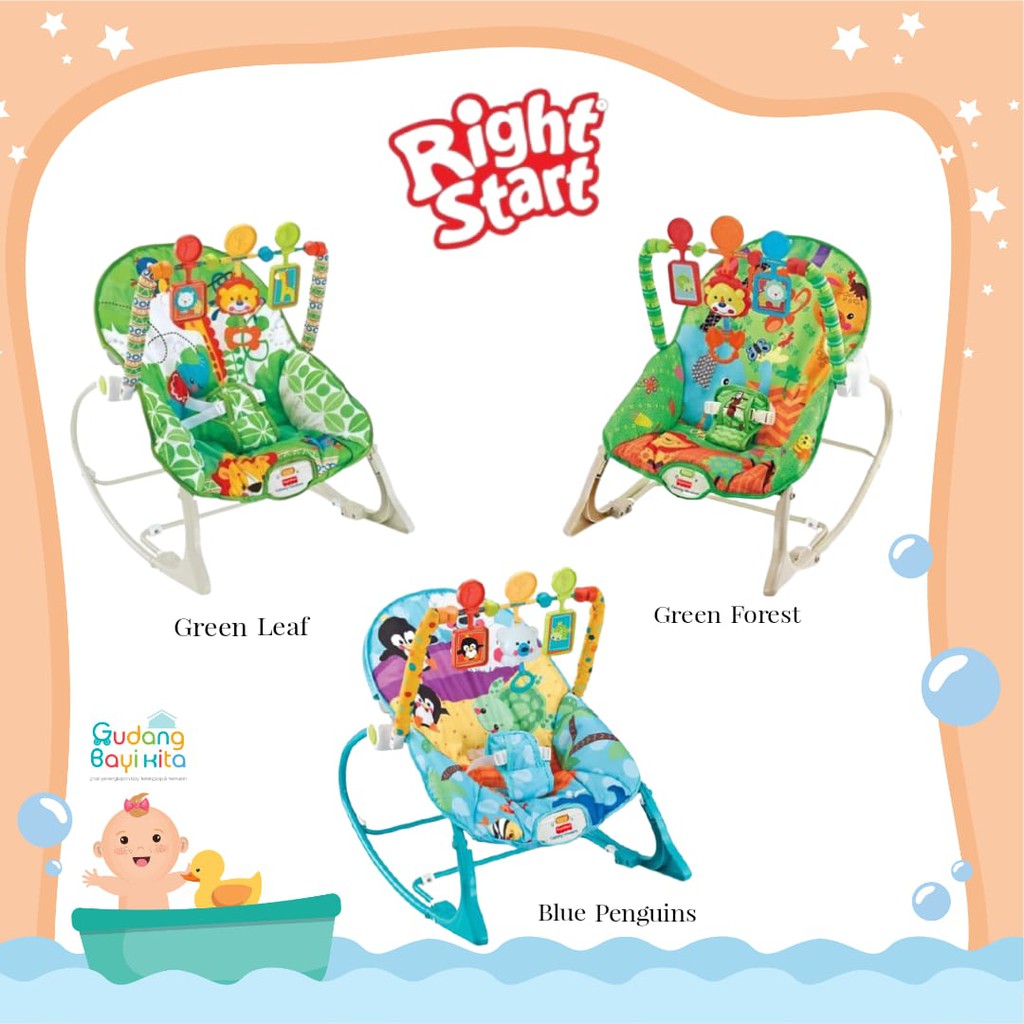 Right Start Rocker Baby Bouncer / Tempat Duduk Bayi