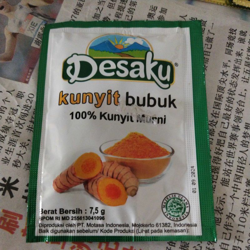 

kunyit bubuk desaku 1 saset