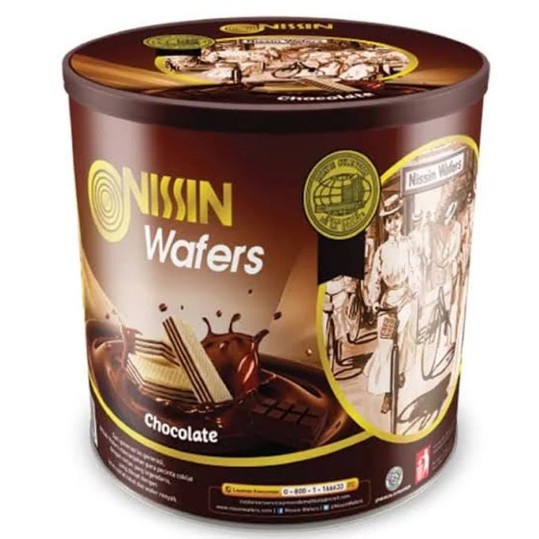 

Nissin Wafer Kaleng Coklat 570 Gram makanan ringan snack harga grosir