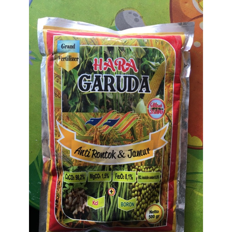 pupuk hara garuda ukuran 500 gr
