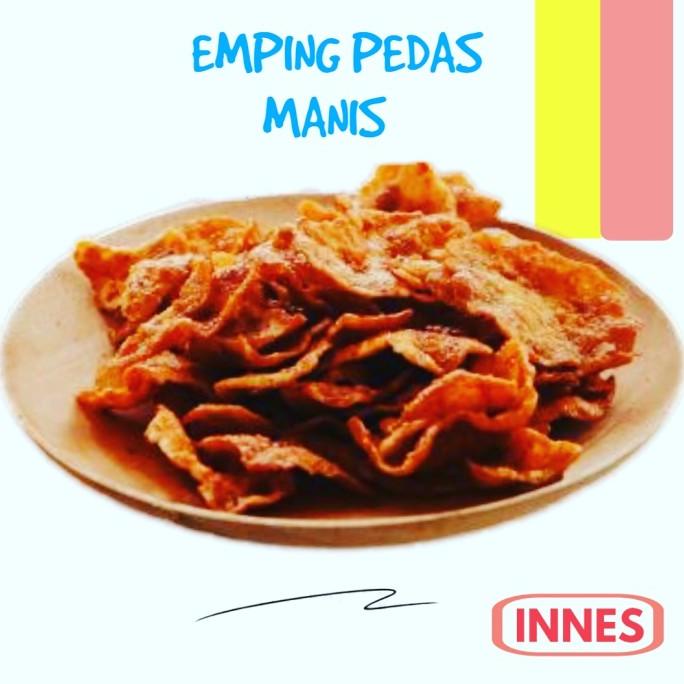 

Cuci Gudang Awal Tahun 500Gr EMPING BALADO BY INNES / KERIPIK MELINJO PEDAS MANIS (PEDES) Cuci Gudang Awal Tahun