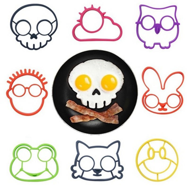 Cetakan Telur Telor Mata Sapi Omelet Bento Matahari Awan 