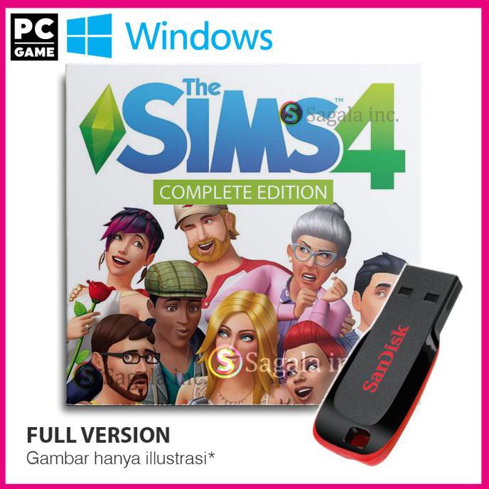 Flashdisk The Sims 4 - Complete Edition ( Pc Game )