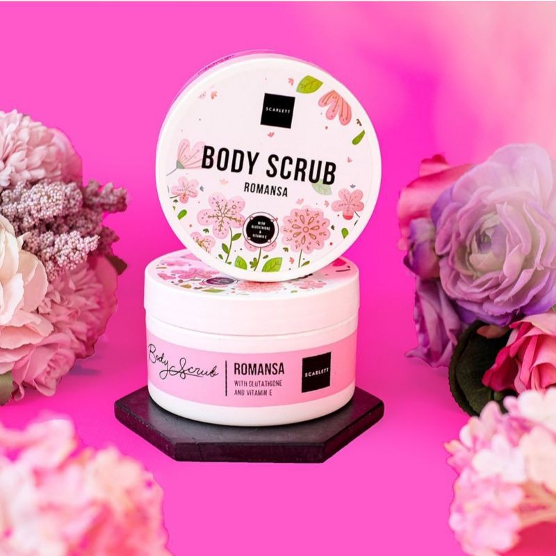 Scarlett Whitening Body Scrub Original Bpom