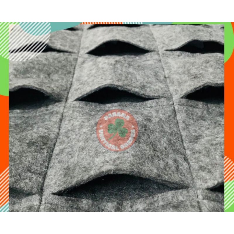 karpet vertical garden geotextile 1 × 1m / karpet vertikal garden