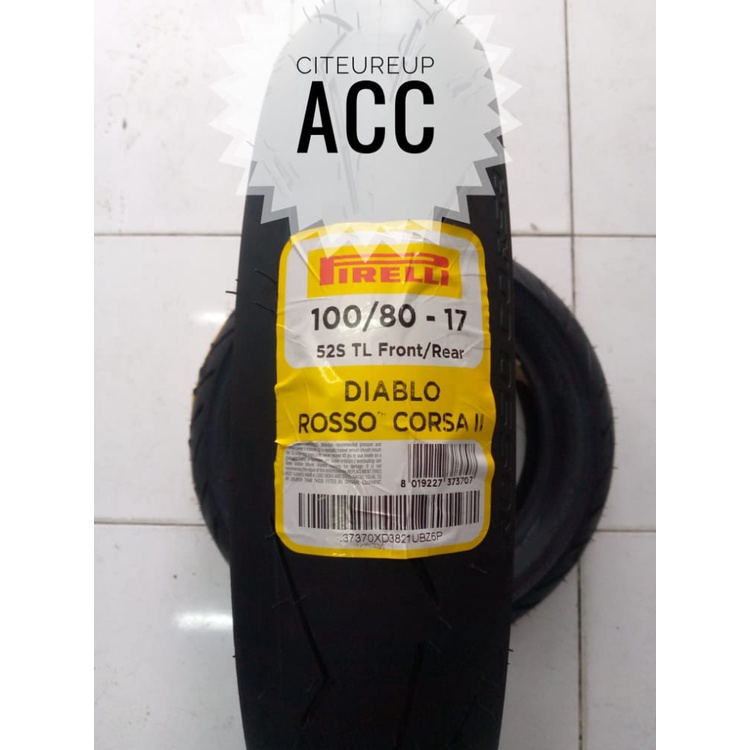 PIRELLI DIABLO ROSSO CORSA 2 100/80-17