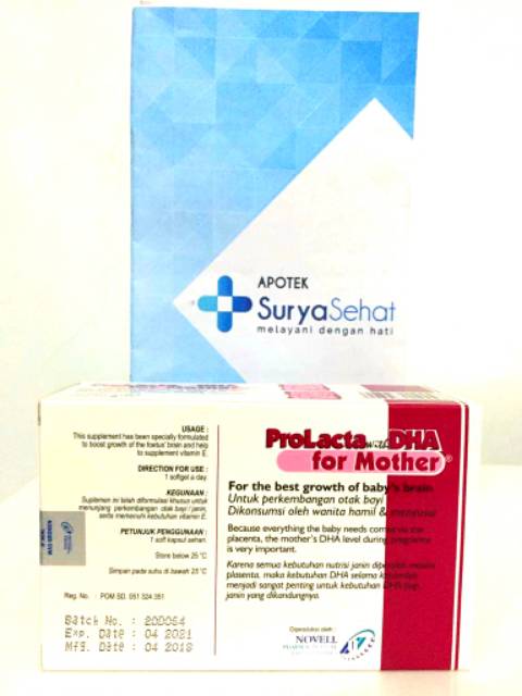 Prolacta DHA for Mother isi 60 softgel