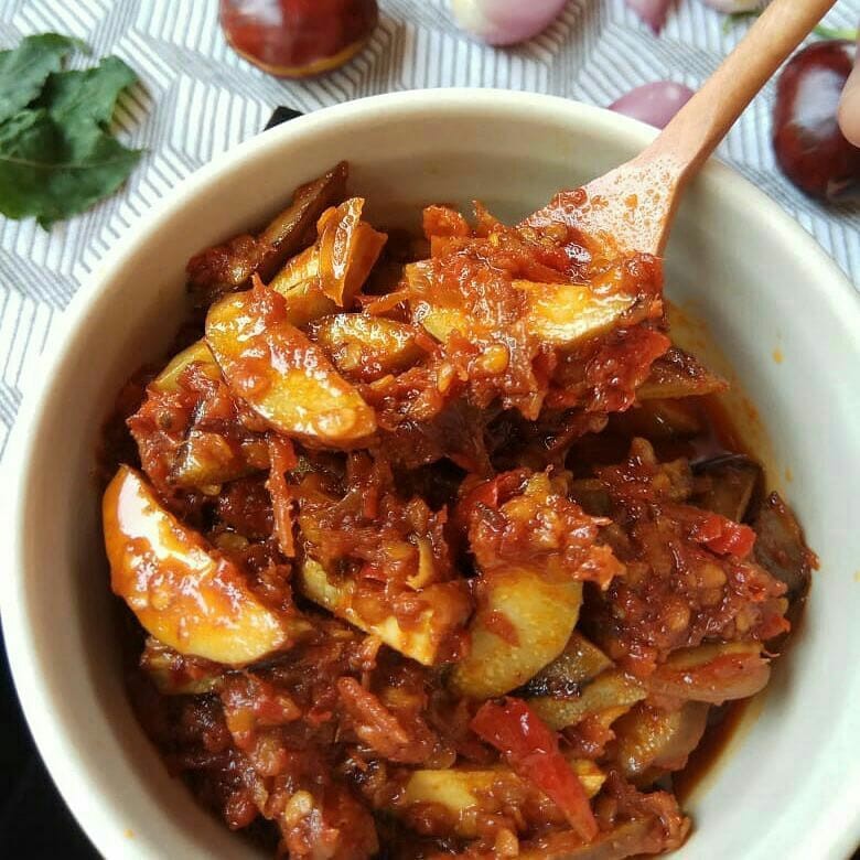 

Sambel Teri jengkol