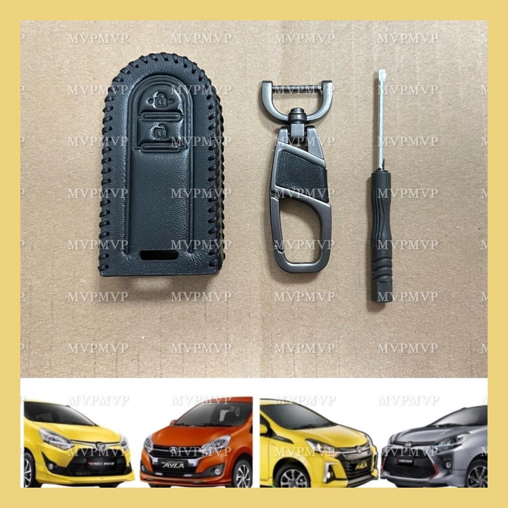Sarung Kunci Remote Kulit Agya Ayla 2017 2021 2022 Up