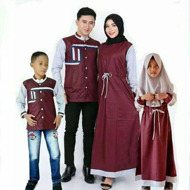 Maura Couple - Sania Ruffle Batik Couple Ori Ndoro Jowi Garansi Termurah Shopee - Couple Keluarga
