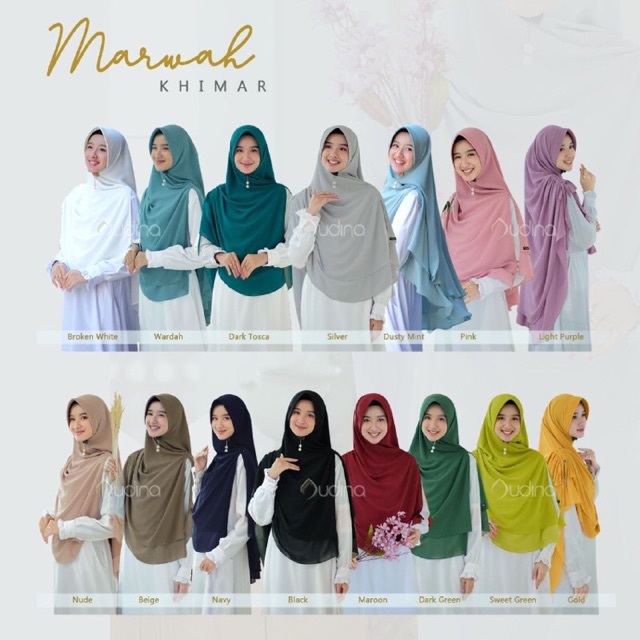 Marwah Khimar by Audina