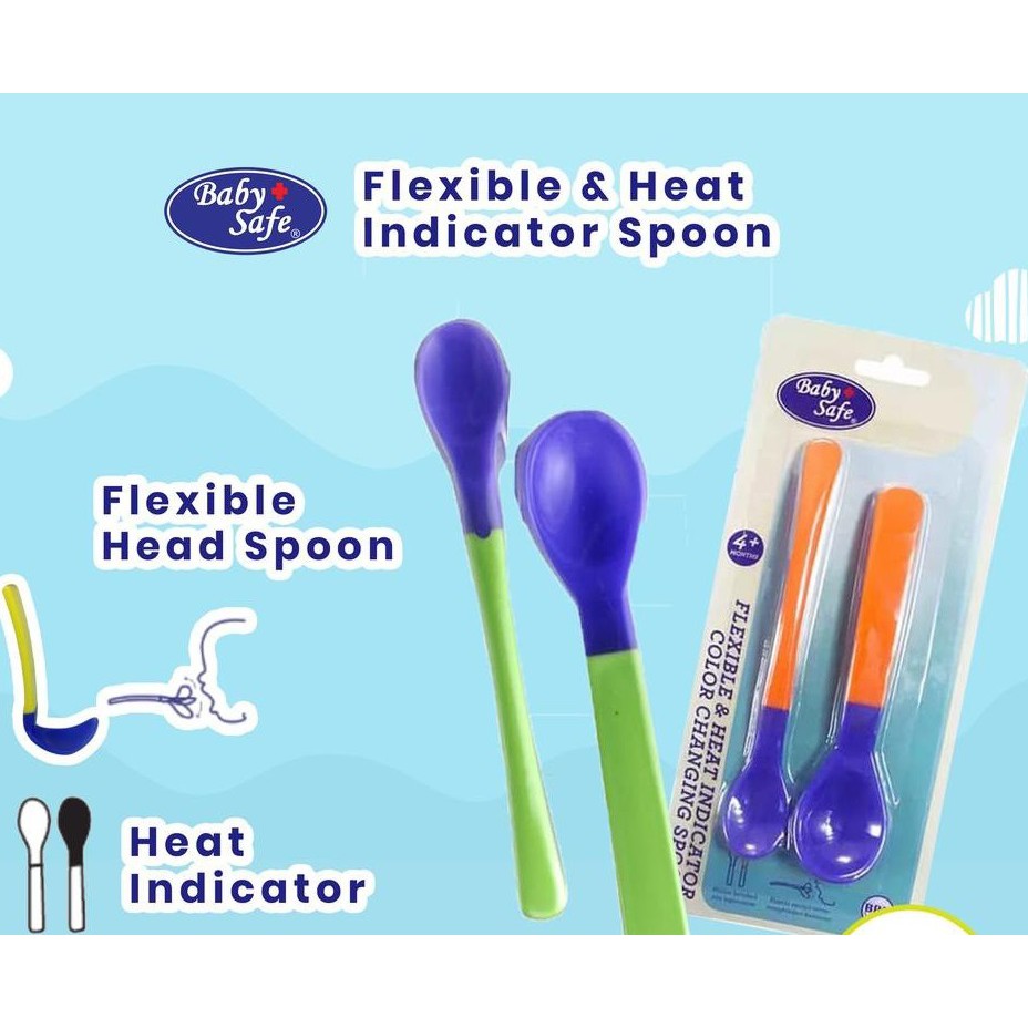 Baby Safe Sendok Bayi Flexible / Sendok Makan Bayi