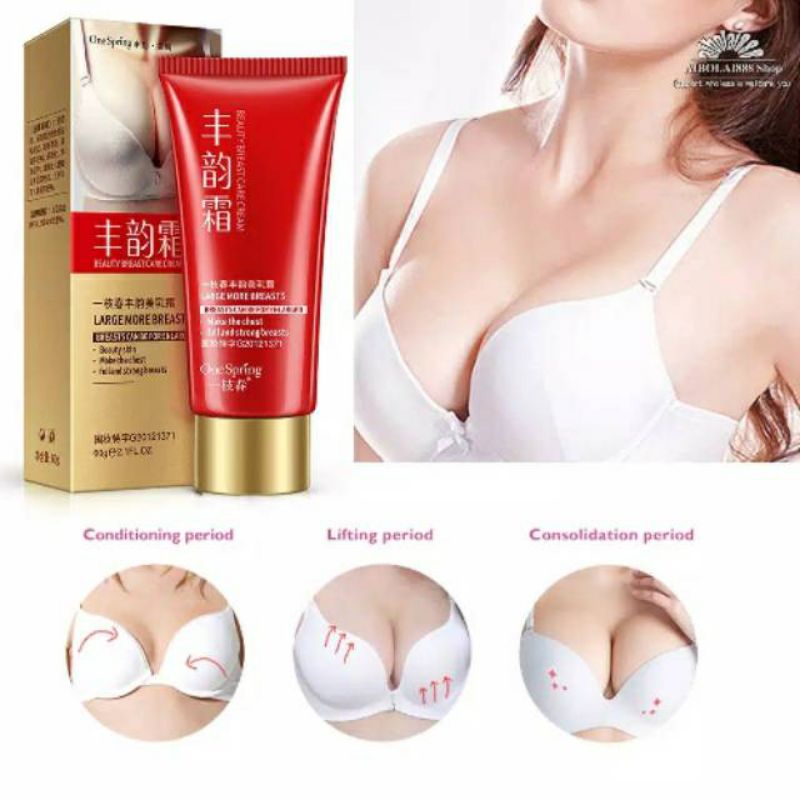 Krim Pembesar Payudara Wanita Alami One Spring Breast Cream Natural