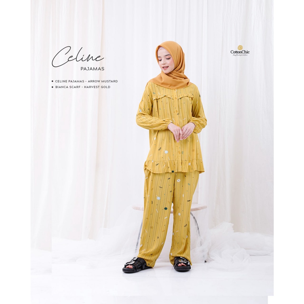 PIYAMA MOTIF CANTIK | CELINE PAJAMAS BY COTTONCHIC