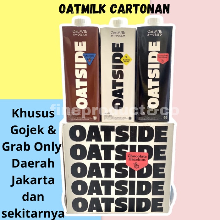 

Beautywearr - Oat Milk Oatside Barista Blend Chocolate Hazelnut 1 Cartonan