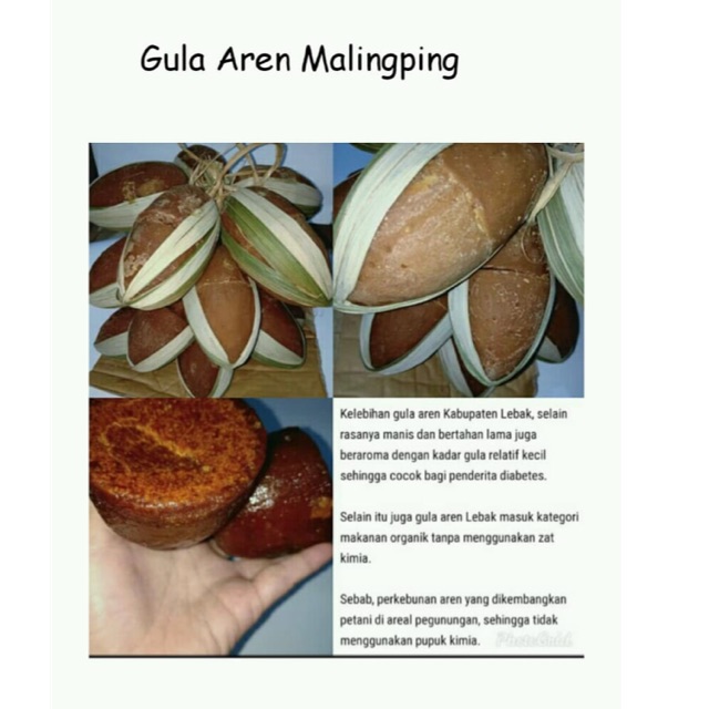 

Gula aren khas malingping