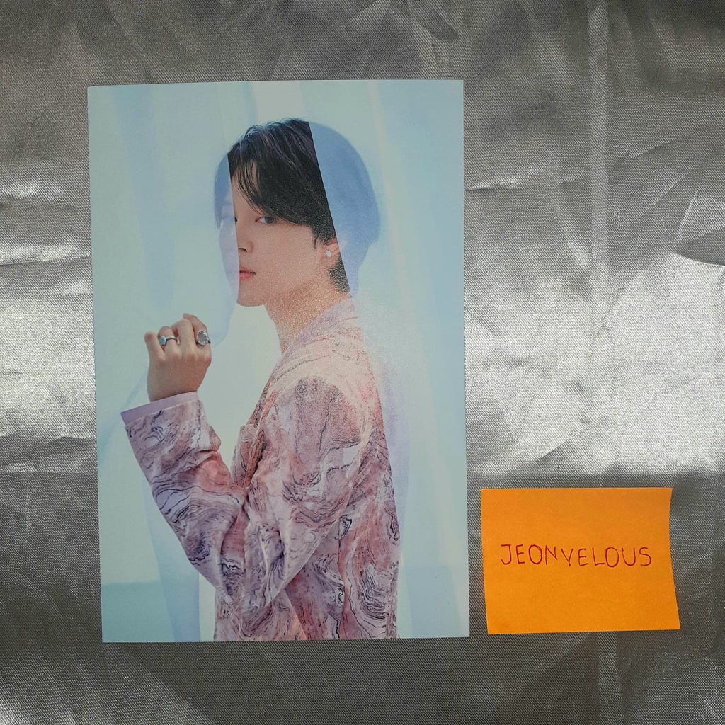 official bts proof standard photocard jimin postcard photobook pc