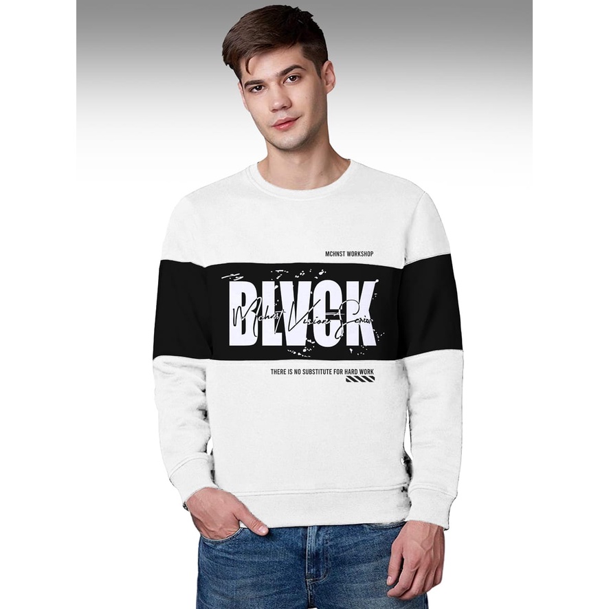 Sweater Murah / Sweater Distro / Sweater Cowok / Sweater BLCK