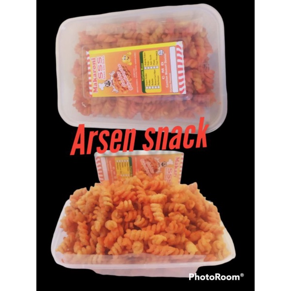 

Makaroni ulir sepiral kemasan box