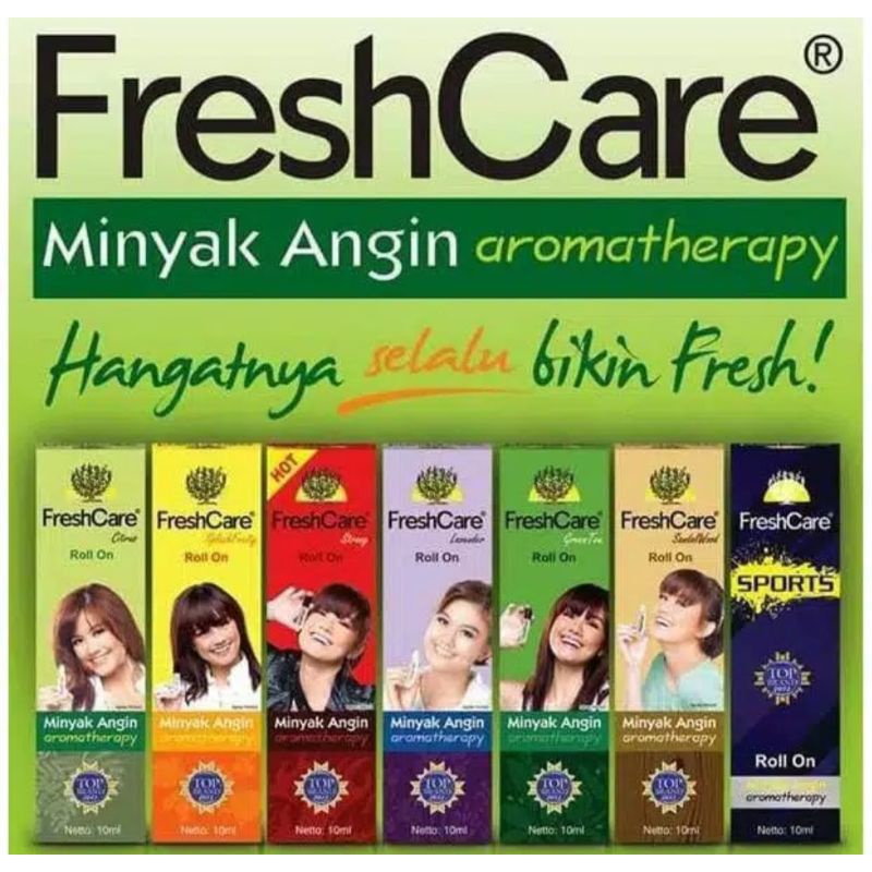 Freshcare Minyak Angin Aromatherapy / Minyak Angin Roll On