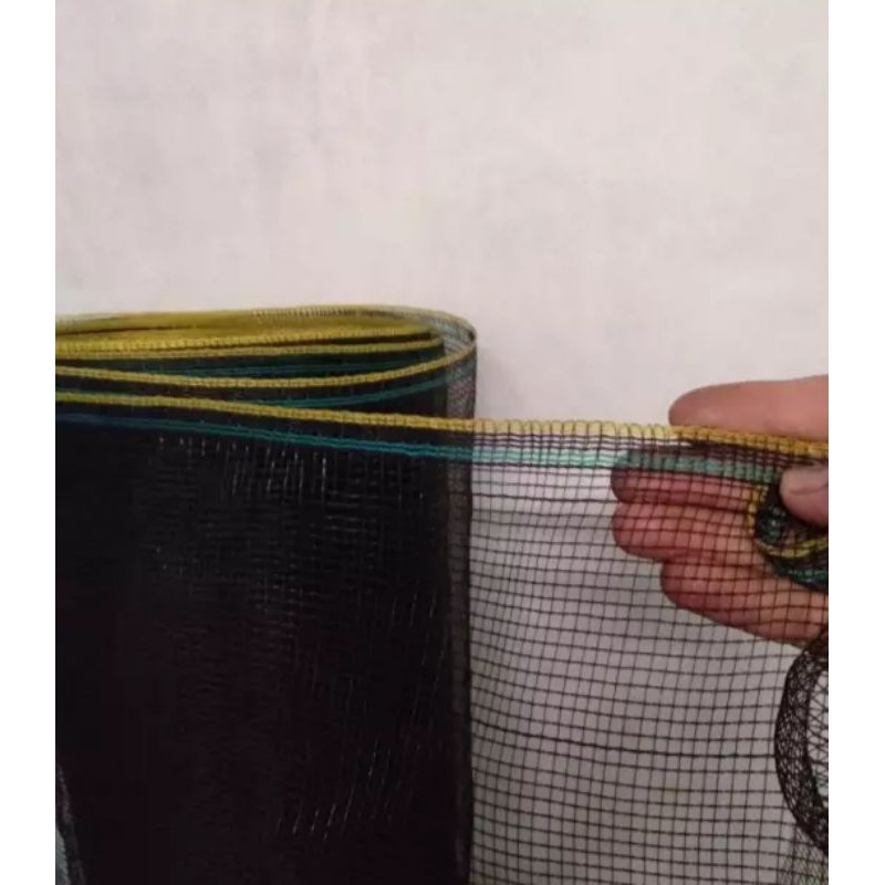 waring hitam 10m x 120cm