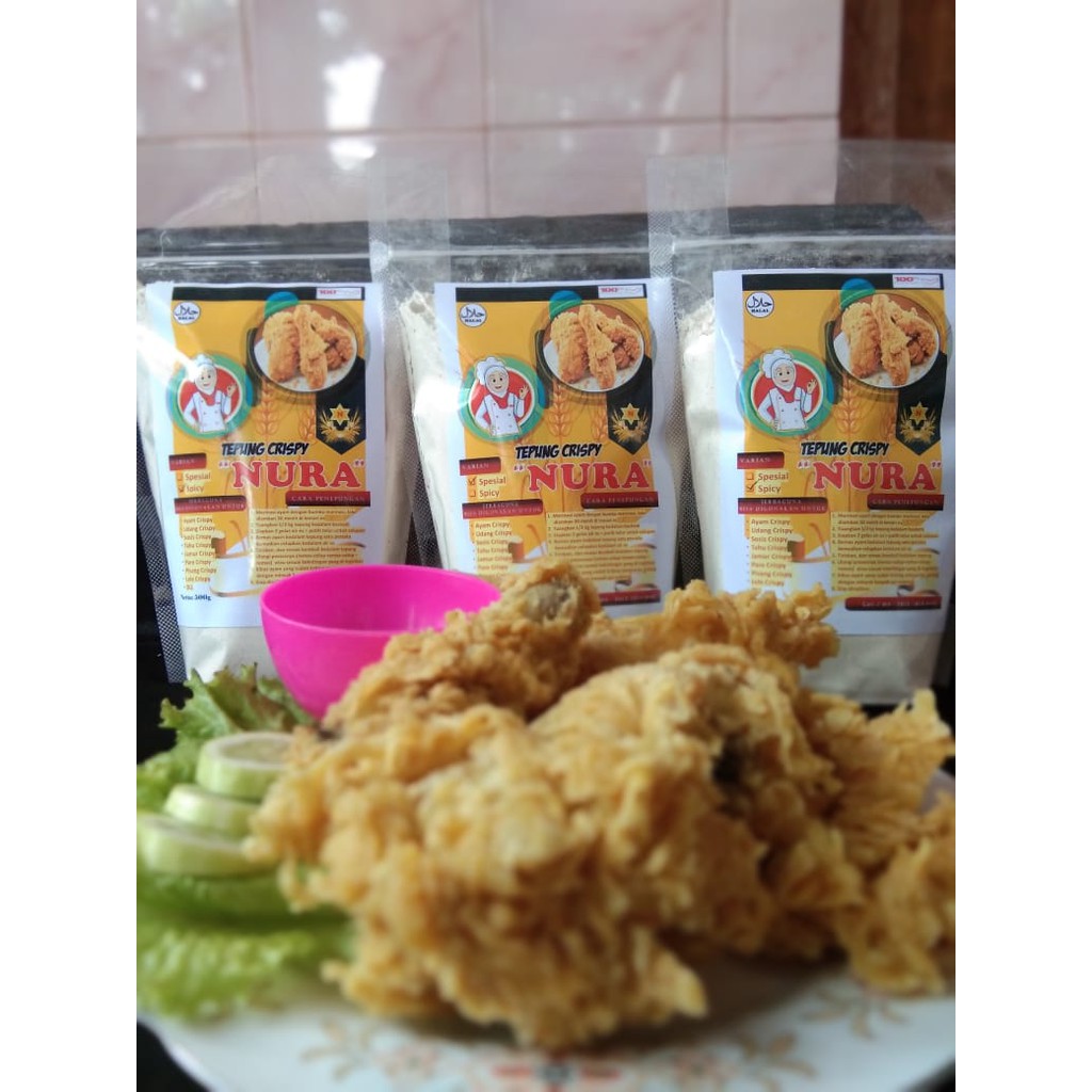 

Tepung Crispy Nura - Tepung Kriuk Serbaguna Panko