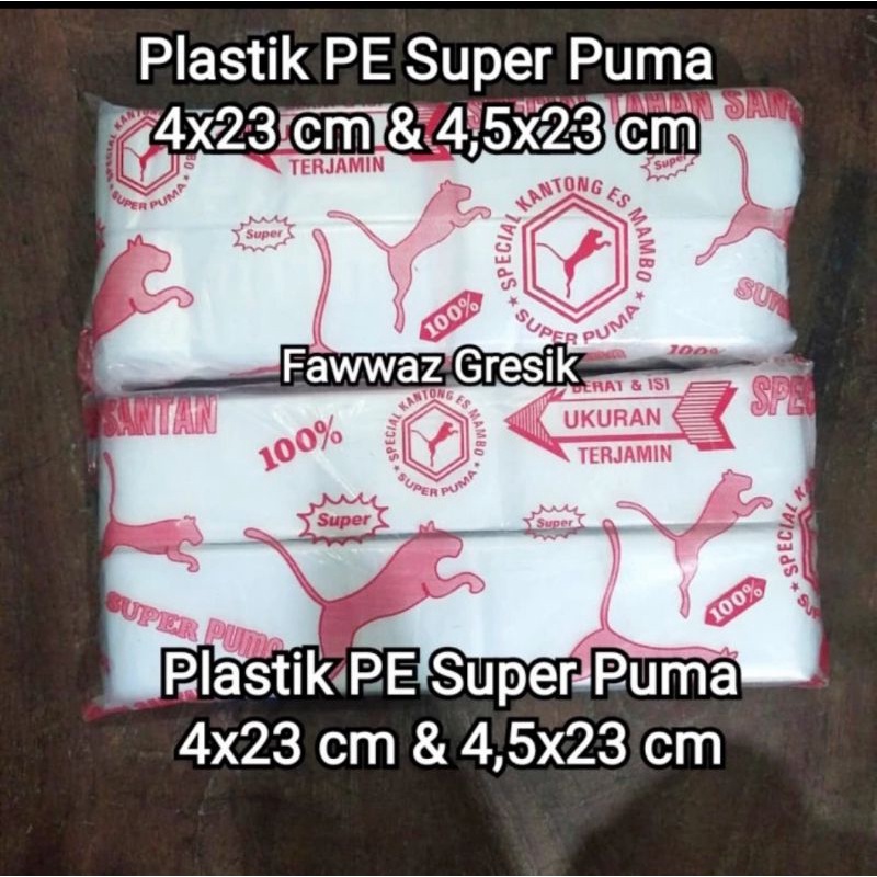 PLASTIK PE Puma UK 4,5X23/4X23 CM PLASTIK ES LILIN PLASTIK ES MAMBO