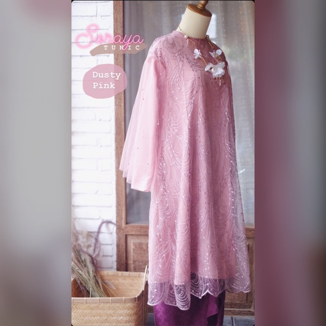JALEELA.ID SORAYA TUNIC INCLUDE INNER DAN ROK LILIT( NEW )
