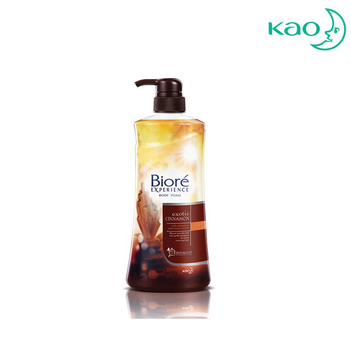 Promo Harga Biore Body Foam Experience Exotic Cinnamon 550 ml - Shopee