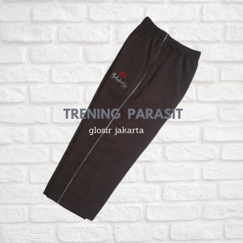 CELANA TRAINING PARASUT SPORT PRIA WANITA/BAWAHAN CELANA PANJANG OLAHRAGA RUNNING LARI COWOK CEWEK-3