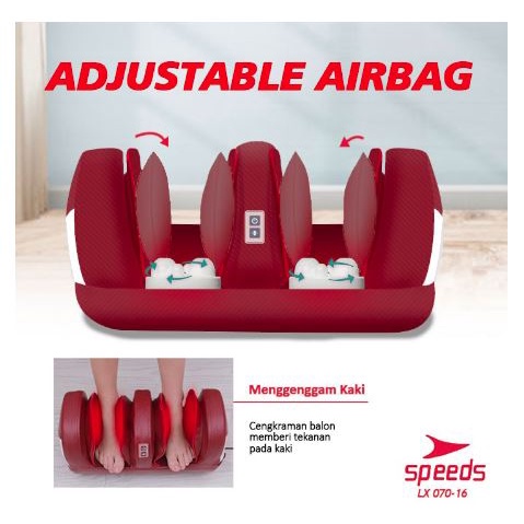 Pijat Kaki SPEEDS Alat Terapi Kneading Foot Calf Refleksi