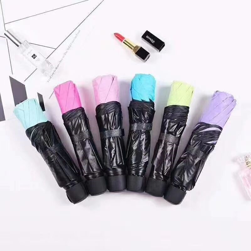 3D Payung Lipat Magic Umbrella / Dimensi Lapisan Hitam ANTI UV ( Gelombang ) VS-102